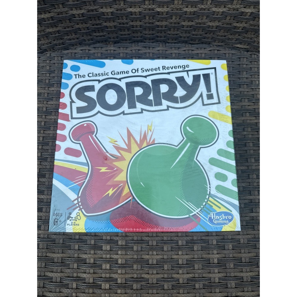 Hasbro Gaming Sorry! Strategy Board Game w/ Cards 2-4 Players Ages 6+ 2020